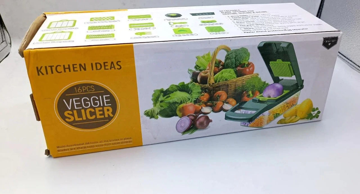 16 in one Vegetable Cutter Chopper and Slicer